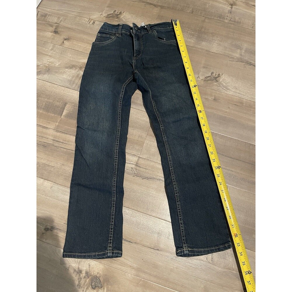 Levis 511 Jeans Womens 12 Regular 26x26 Dark Blue Knit Stretch Denim SLim Skinny